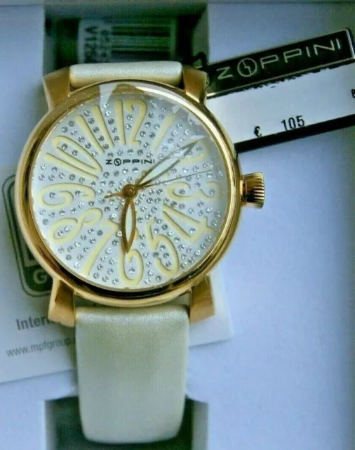 Orologio Da Polso Per Donna Moda In Acciaio Zoppini Cinturino Pelle  € 105 Chic
