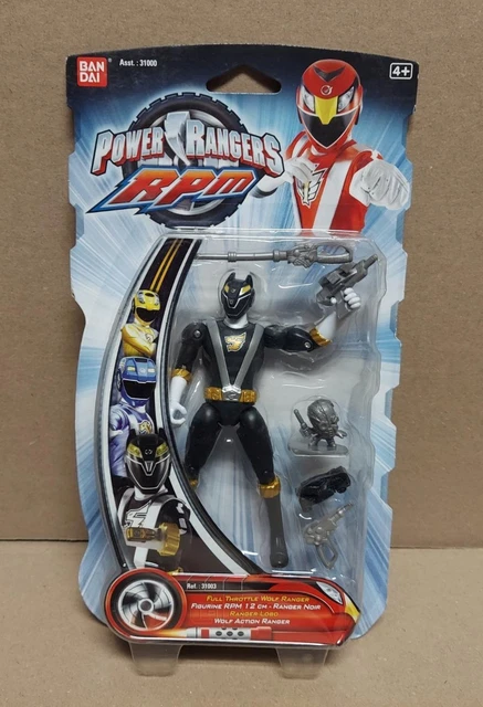 POWER RANGERS RPM Full Throttle Yellow Bear Ranger New 5