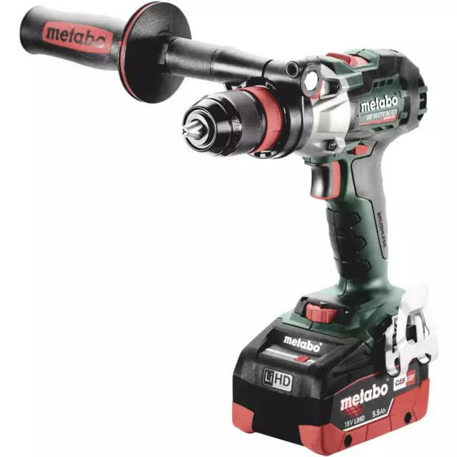 Metabo SB 18 LTX BL Q I -Perceuse-visseuse à percussion sans fil + 2 batteries,