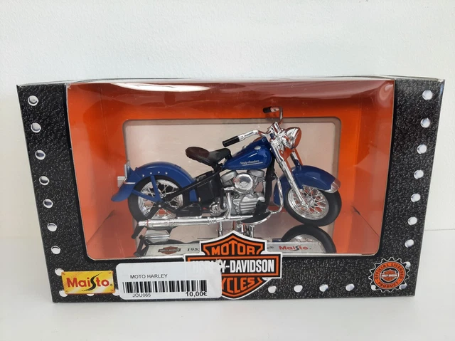 MOTO HARLEY DAVIDSON 74 FL Hydra Glide 1953 1 18 eme Maisto EUR 23 00 PicClick FR