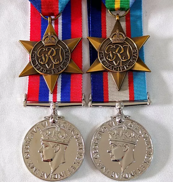 WW2 AUSTRALIA MILITARY pacific campaign medals replica army navy air ...