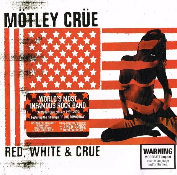 Motley Crue – Red, White & Crüe Double CD