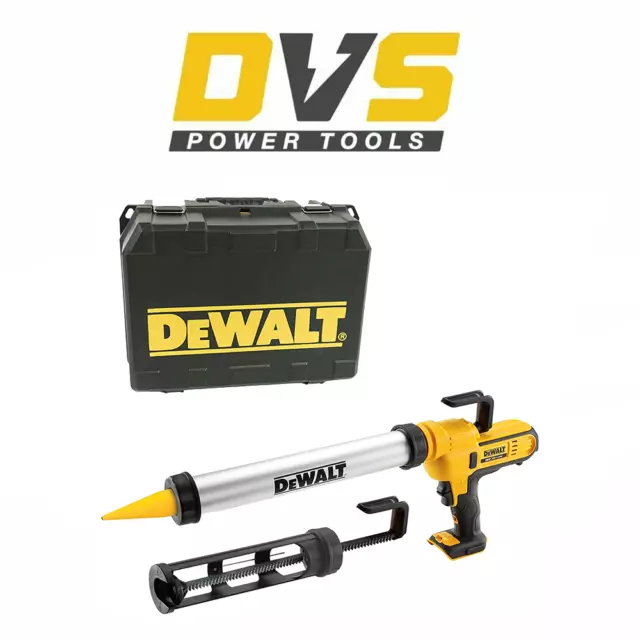 DeWalt DCE581NK 18V Caulking Gun 300-600ml Sealant Silicone