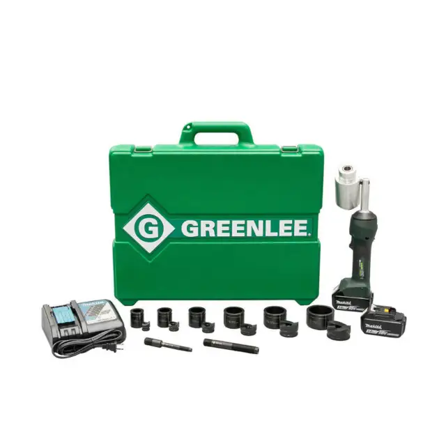 GREENLEE LS100X11SB Knockout Tool Kit,25.9 lb,Dies Included