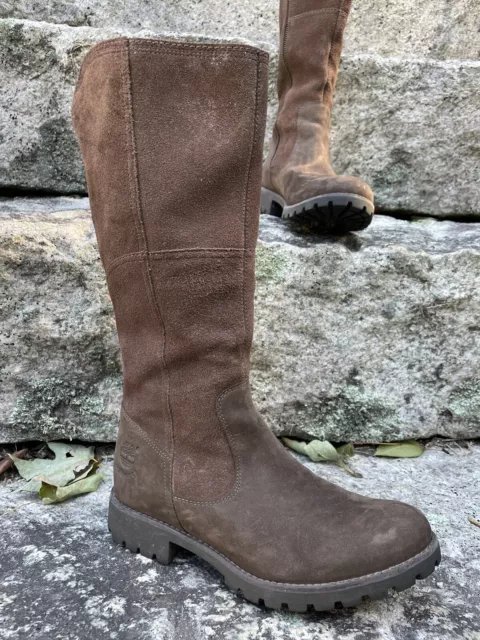 Timberland Earthkeepers Putnam 7.5M Women’s 17638 Brown Suede Waterproof Boots