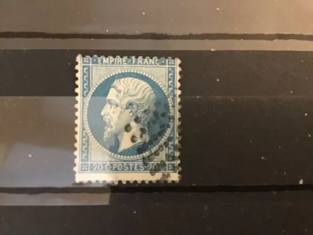 Lot 60 timbre de France type Napoleon III n°22 obl losange 