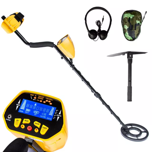 Metal Detector Professional Discriminating Treasure Waterproof Coil Gold Coins