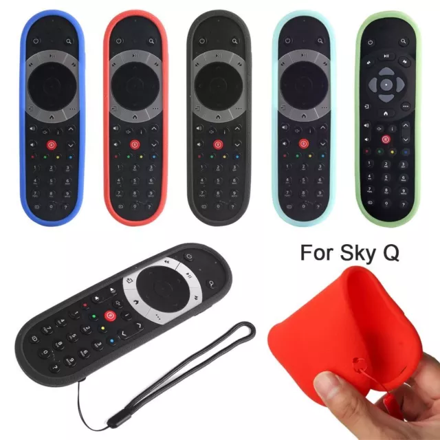 Case Remote Control Skin Remote Controller Protector Silicone Cover For Sky Q