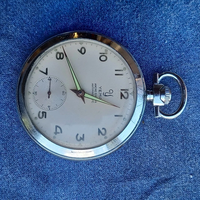 PUREgrey Montre à Gousset 9024-13 Avec Chaîne - Brillance Haute