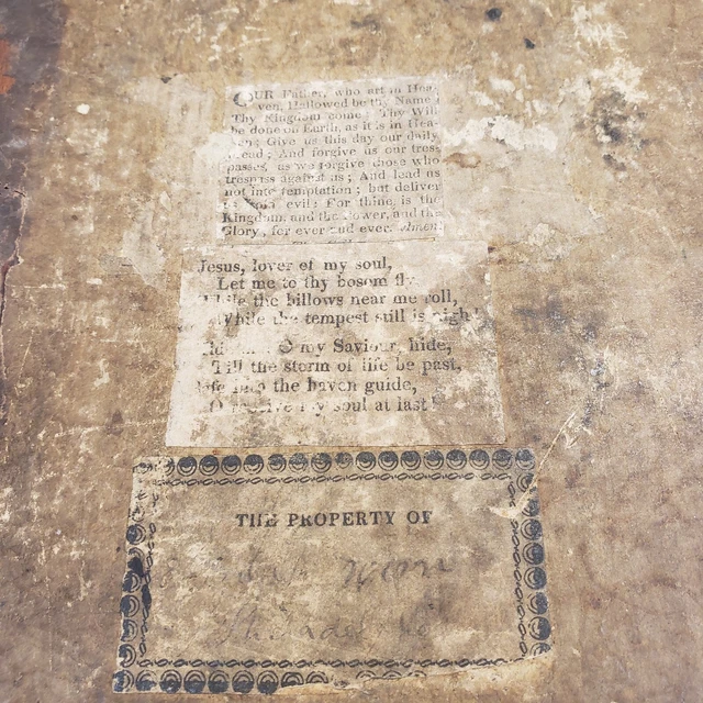 1832 scrapbook journal clippings poetry stories Albany Philadelphia Thomas Wom 2