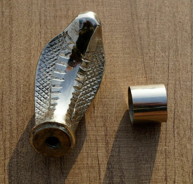 Brass Handle Snake Style Head Handle For Top Topper Vintage Walking Stick Cane