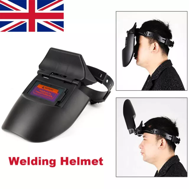 Auto Darkening Welding Helmet Mask Welders Arc Tig Mig Grinding Solar Powered UK