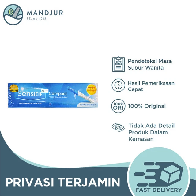 Sensitive Compact - Kit de prueba de embarazo personal
