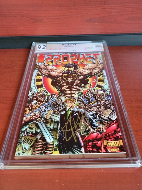 Prophet #4 Stephen Platt Signed Variant Image Comics PGX 9.2 GRADED NOT CGC