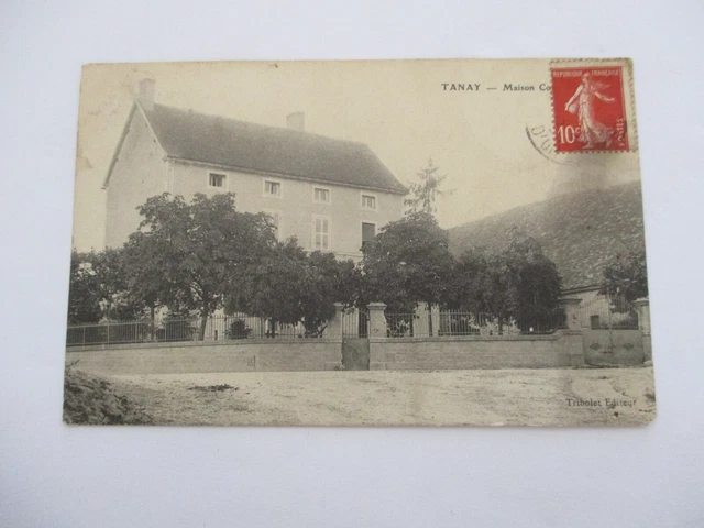 Cpa Cote D'or 21 Tanay Maison ?