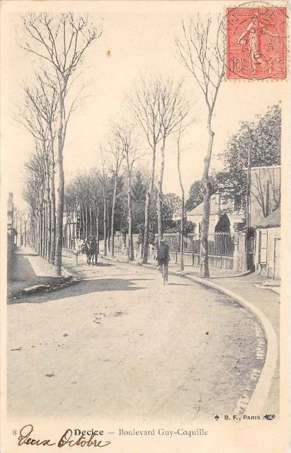 Cpa 58 Decize Boulevard Guy Coquille