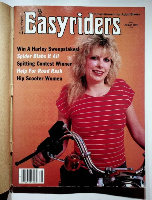 1985 August Easyriders Motorcycle Magazine David Mann Harley Davidson Bikers 16 27 Picclick