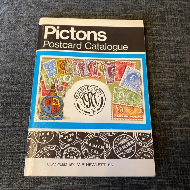 Pictons Postcard Catalogue 1977 - Signed
