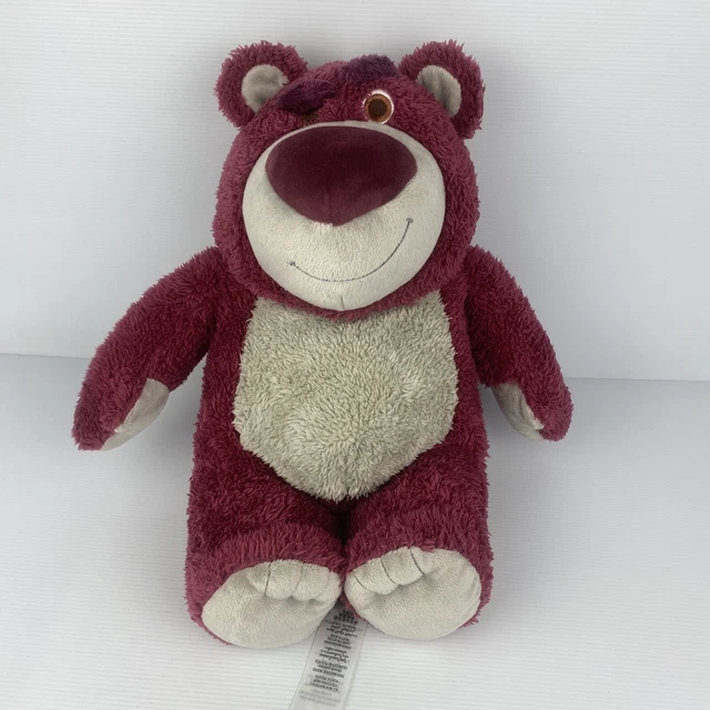 DISNEY STORE TOY Story 3 Lotso Huggin Bear Plush Teddy Strawberry