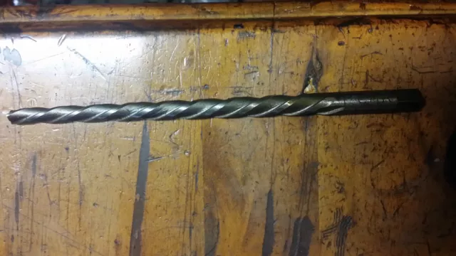 HSS Hand Taper Pin Reamer helical 3 spiral Flutes No.8  (1/2"), Dormer