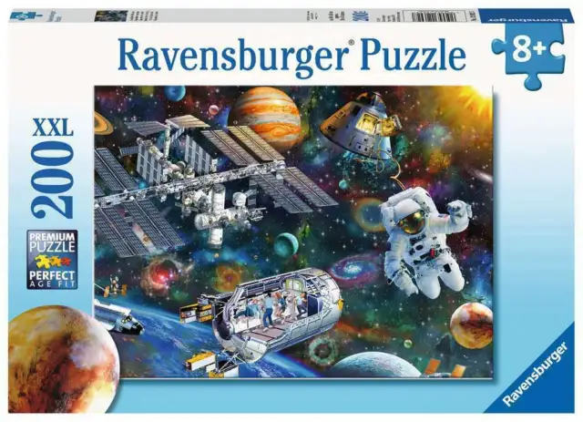 Expedition Weltraum XXL Premiumpuzzle 200 Teile Kinderpuzzle Ravensburger