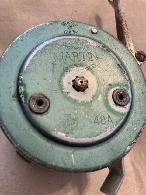 VINTAGE MARTIN MOHAWK Automatic No.48A Fly Fishing Reel $7.00 - PicClick