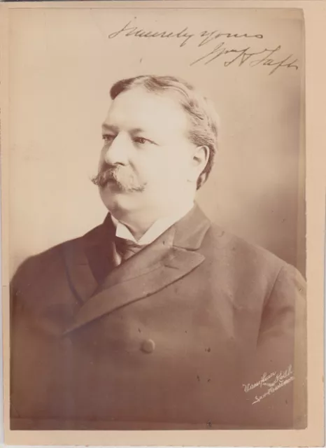 WILLIAM HOWARD TAFT Signed Photograph - 27th US President 1909-13 - Preprint