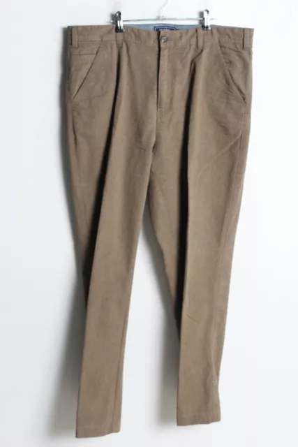 Maine New England Taupe ribbed waist trousers