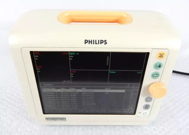 Philips Suresigns Vs3 Vital Signs Monitor S/N 969
