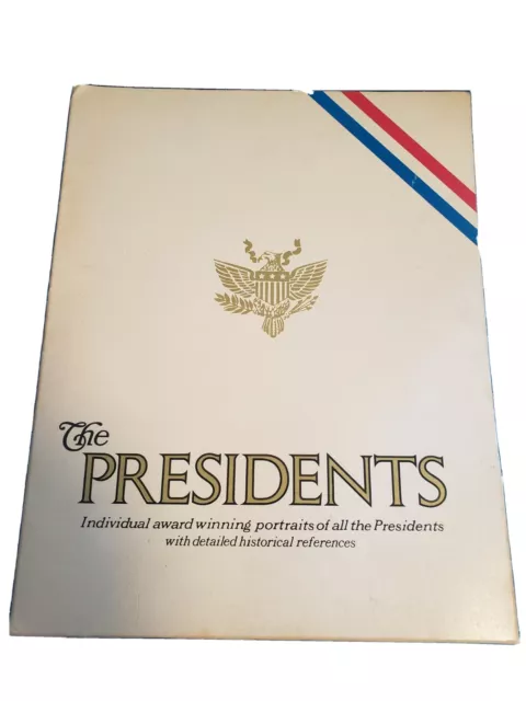 Vintage The Presidents Circa 1969 "Portraits Of The Presidents" United States