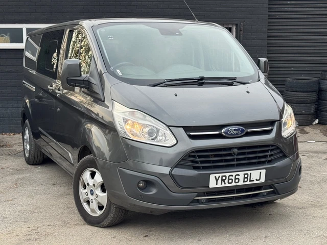 2016 66 REG FORD TRANSIT CUSTOM TDCi 130ps Crew Cab D/Cab L2
