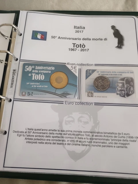 Uncle Paul Pagine per la Raccolta di Monete - 5 Fogli 12 Tasche Inserti