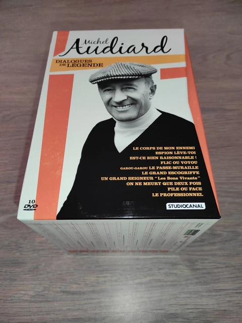 * Coffret 10 dvd Michel Audiard  ( Les 10 DVD SONT NEUF SOUS BLISTER)