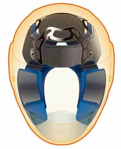 Ricambio Originale Suomy Imbottitura Calotta Interna Cuffia Per Casco Mx Tourer