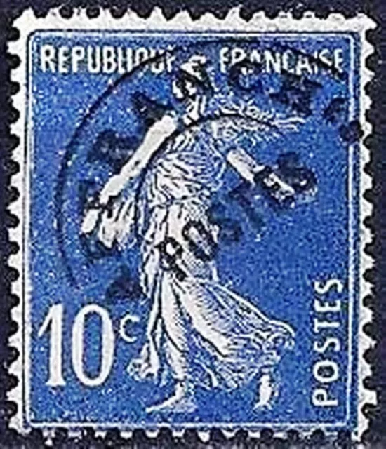 FRANCE STAMP TIMBRE PREOBLITERE YVERT N° 52 " TYPE SEMEUSE 10C " NEUF x TB