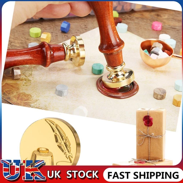❀ Special-shaped Fire Paint Head Retro 3D Relief Stamps Head for Wedding Card (D