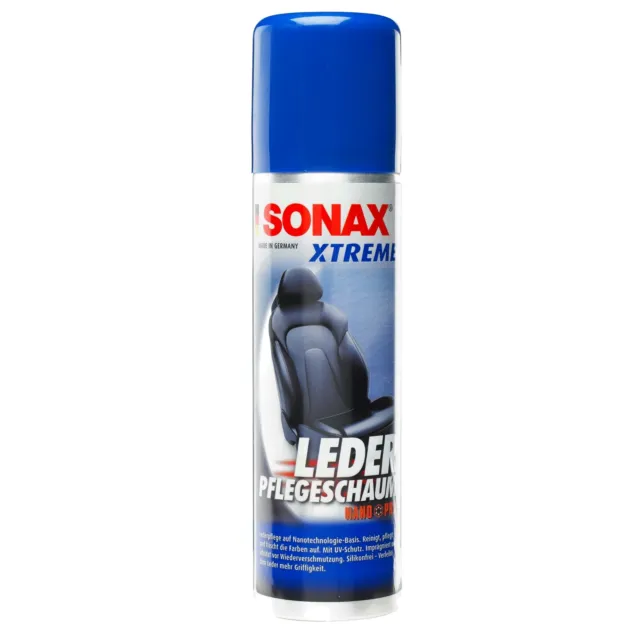Espuma para el cuidado del cuero SONAX XTREME NanoPro 289100 250 ml cuidado del automóvil