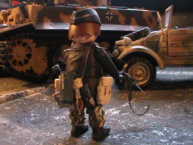 Playmobil Custom Panzer Grenadier Reg 21 Panzer Div. (Lille-1944) Ref