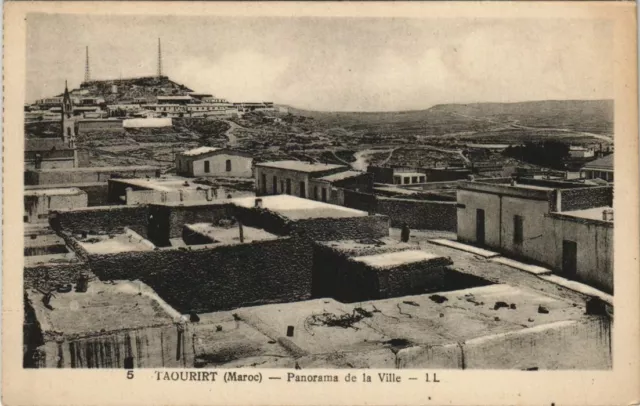 CPA AK MAROC TAOURIRT Panorama de la Ville (31924)