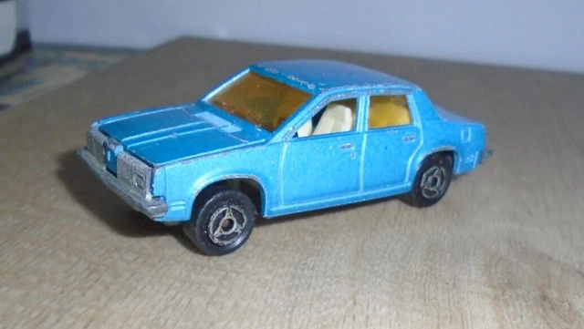 Miniature MAJORETTE Oldsmobile échelle 1/75 N°253 - Occasion - Modèle En Zamak