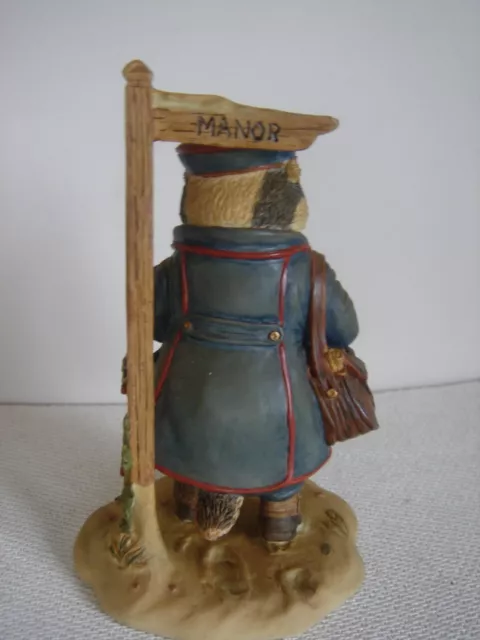 Villeroy & Boch Foxwood Tales Winter at Foxwood Mr Gruffey Late Delivery 1994 3