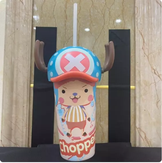 Anime One Piece Cosplay Mug Water Cup Creative Three Brothers Hat