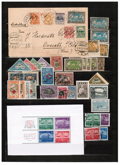 ESTLAND EESTI Stamps Briefmarken