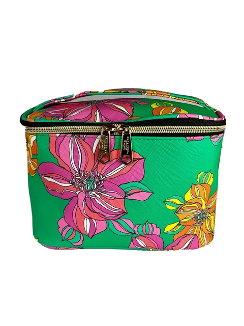 TRINA TURK Makeup Bag Cosmetic Case Makeup Travel Purse