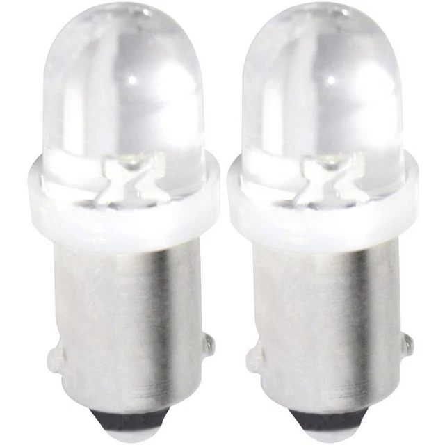 Voyant de signalisation LED Eufab 12V BA 9S 13280 BA9S N/A N/A