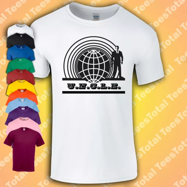 T-Shirt The Man from ONCLE | T-Shirt Retro Spy klassisches T-Shirt | 60er Jahre | David McCallum
