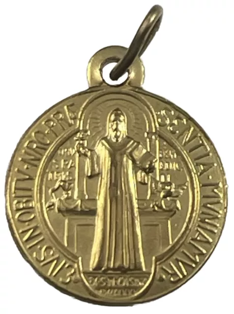 Wholesale ST BENEDICT MEDALS 30 pcs silver color Holy medals catholic medal