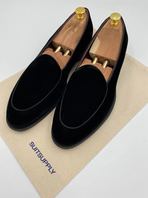 Suitsupply Hommes Chaussures Habillées EU43.5 Brun Cuir