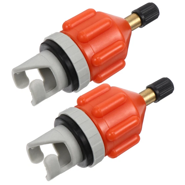 Adaptateur De Valve Pour Pompe à Pied - Gonflage Bateau, Kayak, Matelas - Noir, PVC
