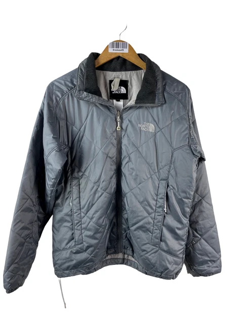 The North Face Giacca Pioggia da Mezza Stagione Tgl L Semplici Uomo Grigio